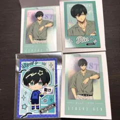 ブルーロック ラウンドワン　フォトカード　フレフレンズステッカー　糸師 凛