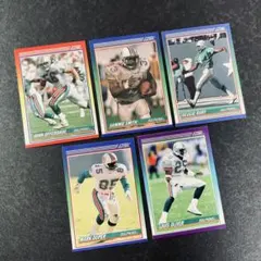 ⭐️ヴィンテージ⭐️【５枚セット】NFL SCORE MIAMI DOLPHIN