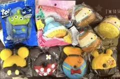 値下げ ディズニー スイーツ スクイーズ キーホルダー 5種セット 新品