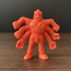 キン消し（パチ消し）無版権 造形違いシリーズ　アシュラマン（橙）
