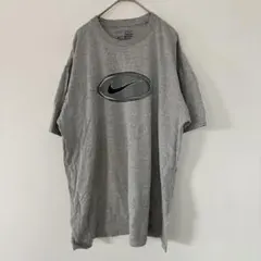 ナイキNIKE【L】オーバルロゴ クルーネック 半袖Tシャツストリート ゆるだぼ