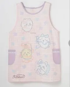 【新品未使用】ちいかわ エプロン しまむら M-L 大人用 保育士 ピンクのサムネイル