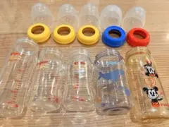 Pigeon 母乳実感　哺乳瓶 5本セット ミッキー柄