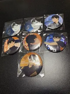 ハイキュー!! ラメキラカンバッジコレクション 影山飛雄 - メルカリ