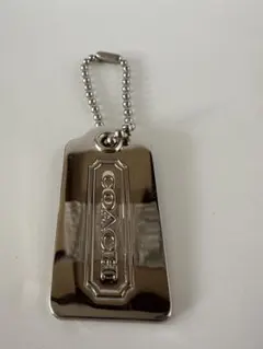 COACH キーホルダー チャーム シルバーカラー