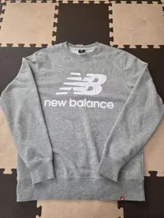 【美品】new balance スウェット XL グレー