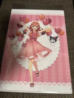 五等分の花嫁　サンリオ　マイメロディ＆クロミ　クリアファイル　五月
