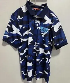 BEAMS GOLF ビームスゴルフ　メンズ　ポロシャツ 迷彩柄のサムネイル