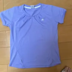 adidas レディース トレーニングウェア Tシャツ パープルのサムネイル