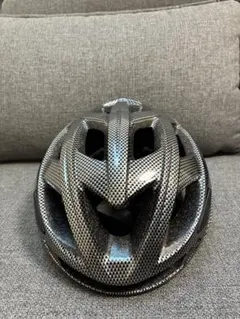 自転車用ヘルメット カーボン調