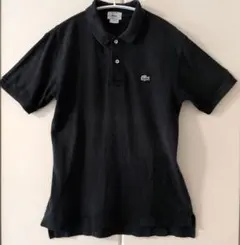 IZOD LACOSTE ポロシャツ ブラック 80年代 ヴィンテージ Mのサムネイル