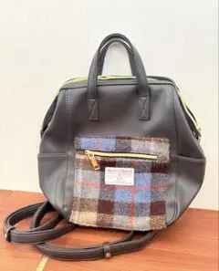 Harris Tweed リュック バッグのサムネイル