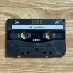 TDK オーディオカセットテープ ハイポジション クロム SA 80分 C