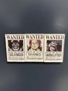 ワンピース キャラクター マグネット　手配書