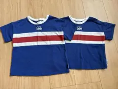 美品❣️Buddy Lee 半袖Tシャツ 90.100 2枚セット おそろいのサムネイル