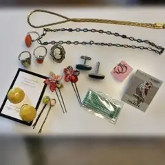昭和レトロアクセサリー16点セットのサムネイル