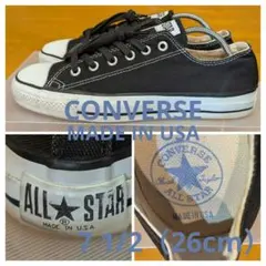 【丸ロゴ USA製】CONVERSE ALL STAR Chuck Taylor