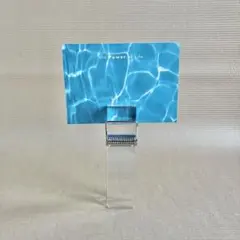 アクリル　メモクリップ　ホルダー