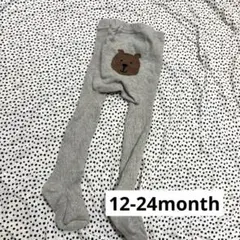 babyGAP ベビータイツ グレー 12-18ヶ月