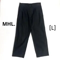 黒 1 ファインコットンイージーパンツ MHL 美品 2026年最新】MHL. ワイドパンツ・イージーパンツの人気アイテム メンズ パンツ