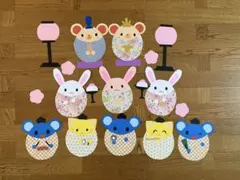 ひなまつり　壁面飾り