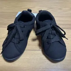 新品未使用⭐︎コムサイズム　黒キャンパス　スニーカー18cm