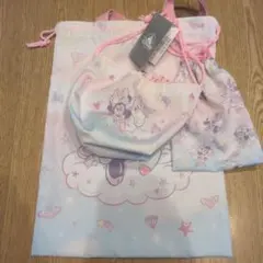 週末お値下げ中　ディズニーミニー巾着セット