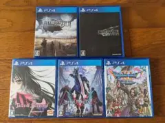 PS4 ソフト 5本セット まとめ売り