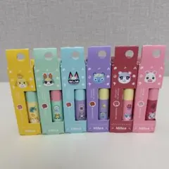 新品未開封】 どうぶつの森 セラムオイルリップ 6種セット - メルカリ