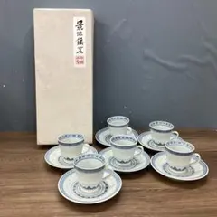 中国　安南染付　小皿　明時代　5客　桐箱付　M R5579 中国 安南染付 小皿 明時代 5客 桐箱付 M R5579 - メルカリ