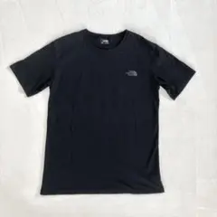 ノースフェイス ロゴ　半袖　Tシャツ トップス XL 黒 ブラック　グレー