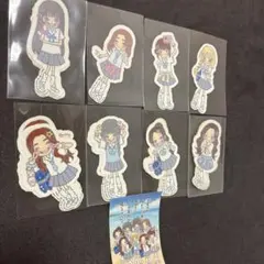 UNIS 一期一会 ステッカー シール コンプリート 8枚セット UNIS 一期一会 ステッカー シール コンプリート 8枚UNI☆Sparkle