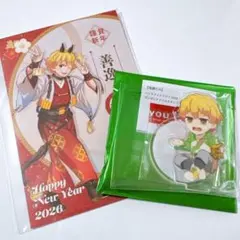 鬼滅の刃　我妻善逸　ハンドメイドクラブ　アクリルスタンド　ufotable