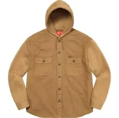 2025年最新】Supreme Fleece Hooded Denim Shirtの人気アイテム - メルカリ