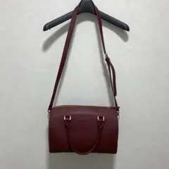 美品 agnes b. 2wayバッグ ミニボストン レザー ベージュ f815 - メルカリ