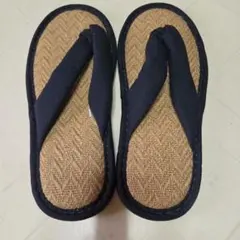 和風 畳調 スリッパ 草履型 室内履き