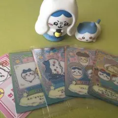 ちいかわ キャライト　怖い話 ハチワレ　もっちりころりん　ウエハースカード