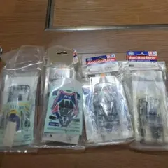 タミヤ ミニ四駆 クリヤーボディ４点セット