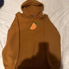 Stussy オレンジブラウンパーカー Mのサムネイル
