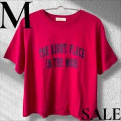 「即日発送」M cepoピンク 半袖Tシャツ THE RIGHT PLACEのサムネイル