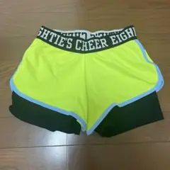 チアパン 蛍光イエロー インナー付き Sサイズ