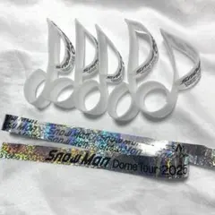 SnowMan ON 銀テ 音符 落下物