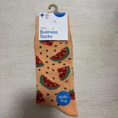 Business Socks スイカ柄ソックス 7-12