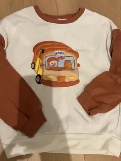 イラスト付きトレーナー サイズ120 パンどろぼう