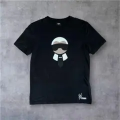 FENDI カールラガーフェルド コラボ Tシャツ ブラック Archiveのサムネイル