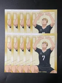 ハイキュー アニメイト ウィンターフェア 特典 ビジュアルカード 宮侑