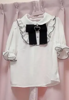 Ank Rouge　ブラウス半袖　ホワイト　未使用