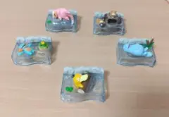 ポケモン のんびりタイム 川でひとやすみ 5体 まとめ売り