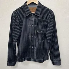 【値下げ中】THE FLAT HEAD デニムジャケット OJ-D701B 40のサムネイル