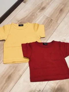 子供　ベビー　半袖Tシャツ 2枚セット　コムサイズム